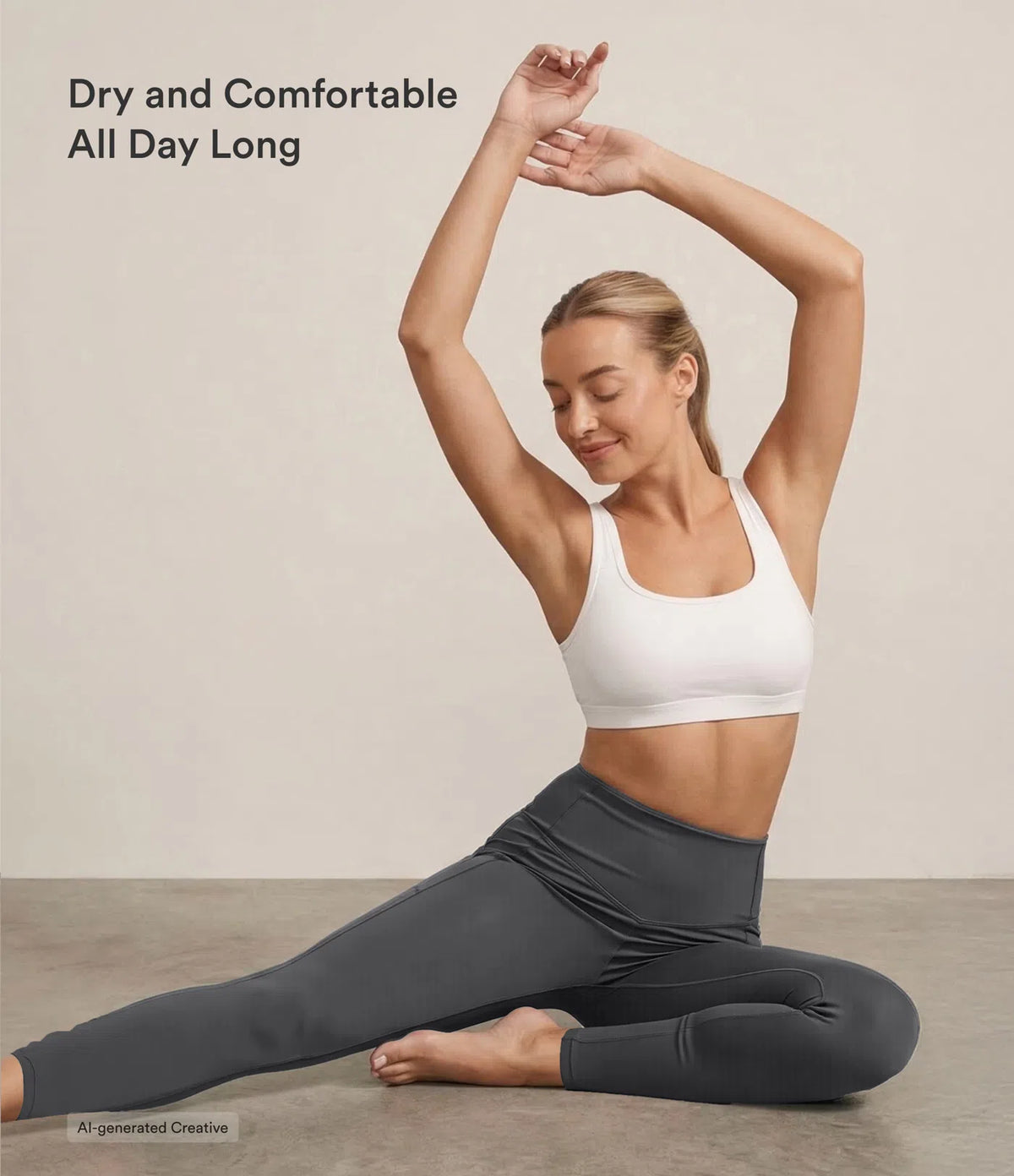Sculptelle High-Waisted Tummy Control Butt-Lifting Leggings