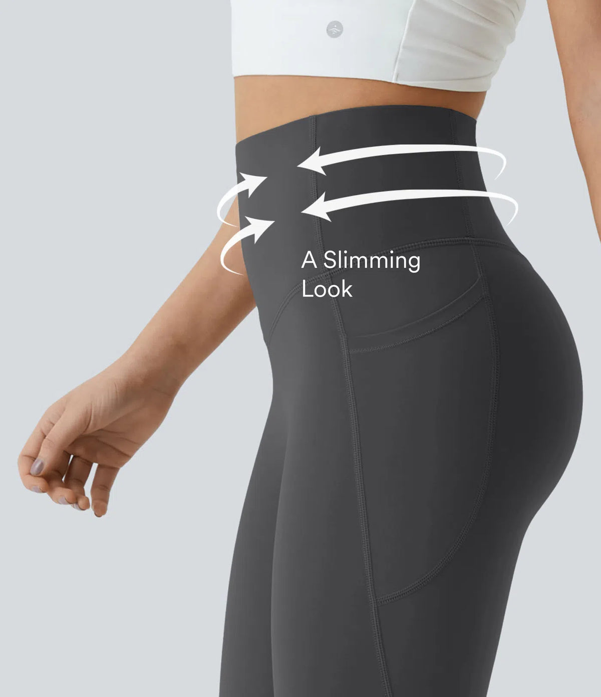 Sculptelle High-Waisted Tummy Control Butt-Lifting Leggings