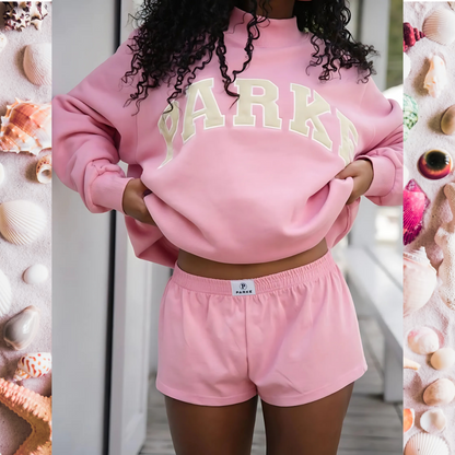 SlouchFit™ Sweatshirt Shorts Set