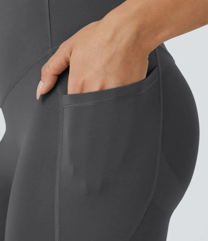 Sculptelle High-Waisted Tummy Control Butt-Lifting Leggings