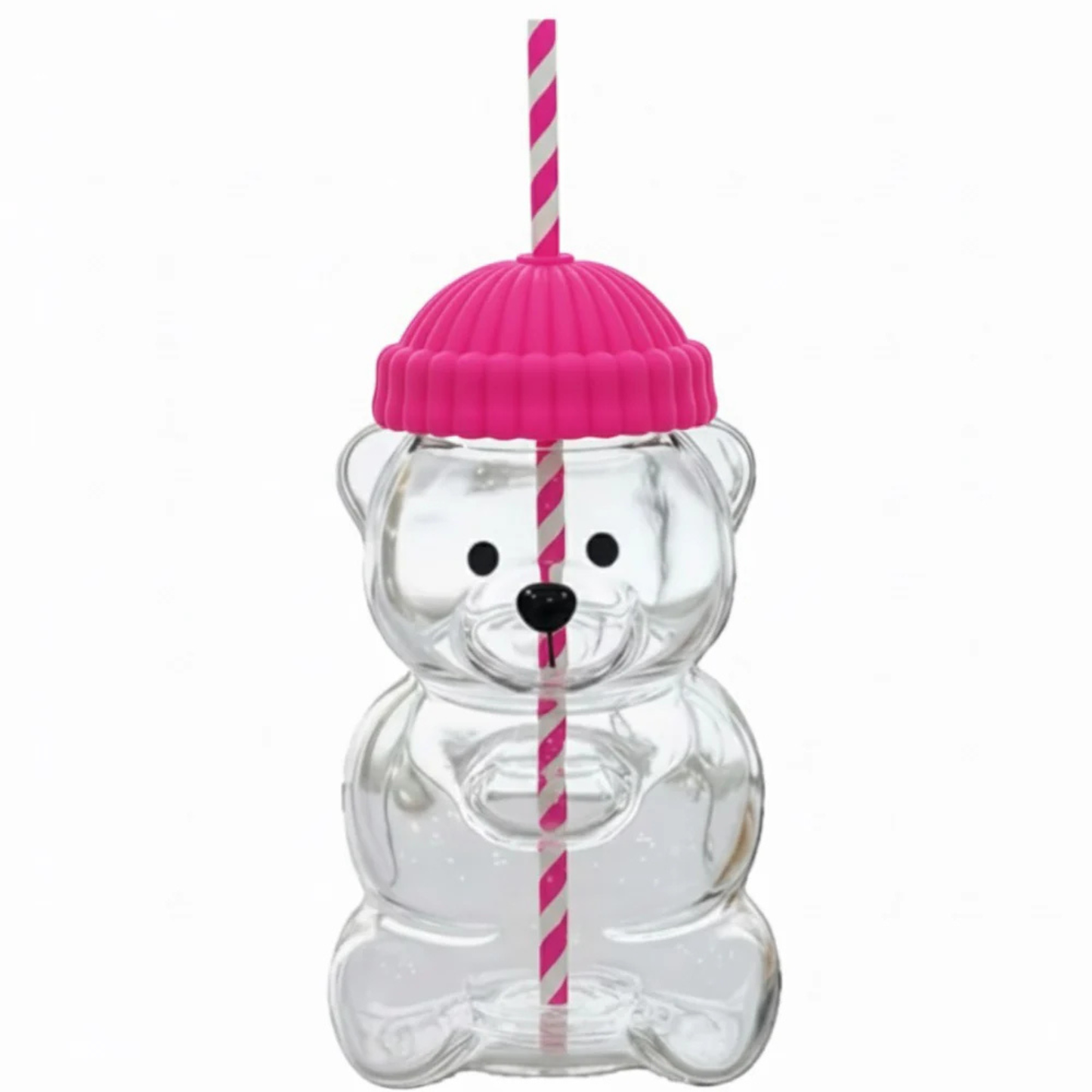 Viral Bear Glass Cup