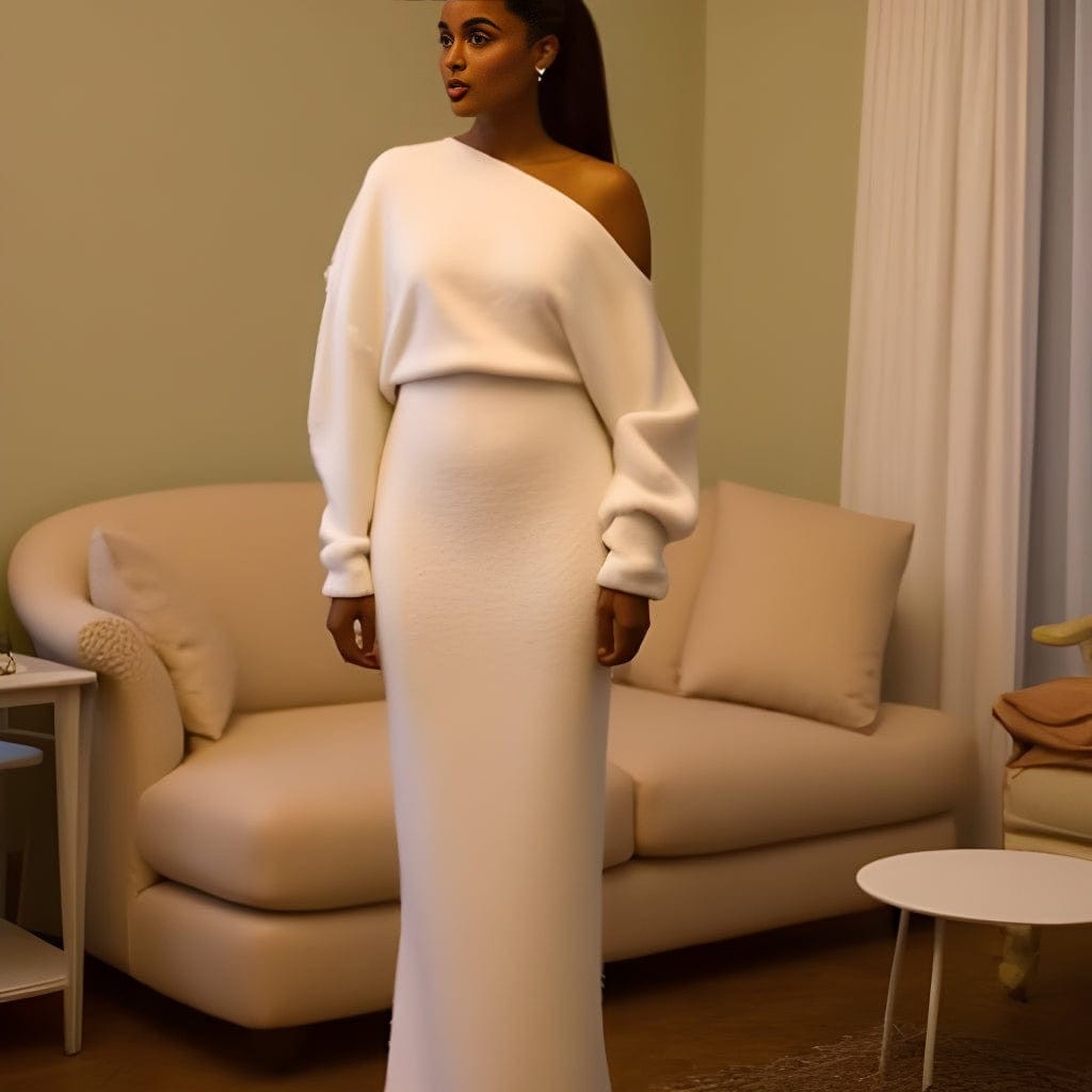 Seraphine® Drop-Shoulder Sweater Dress