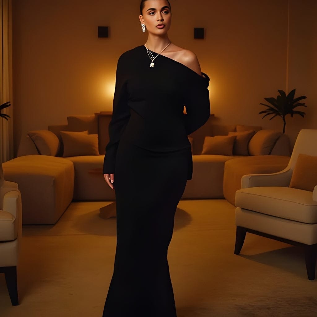 Seraphine® Drop-Shoulder Sweater Dress