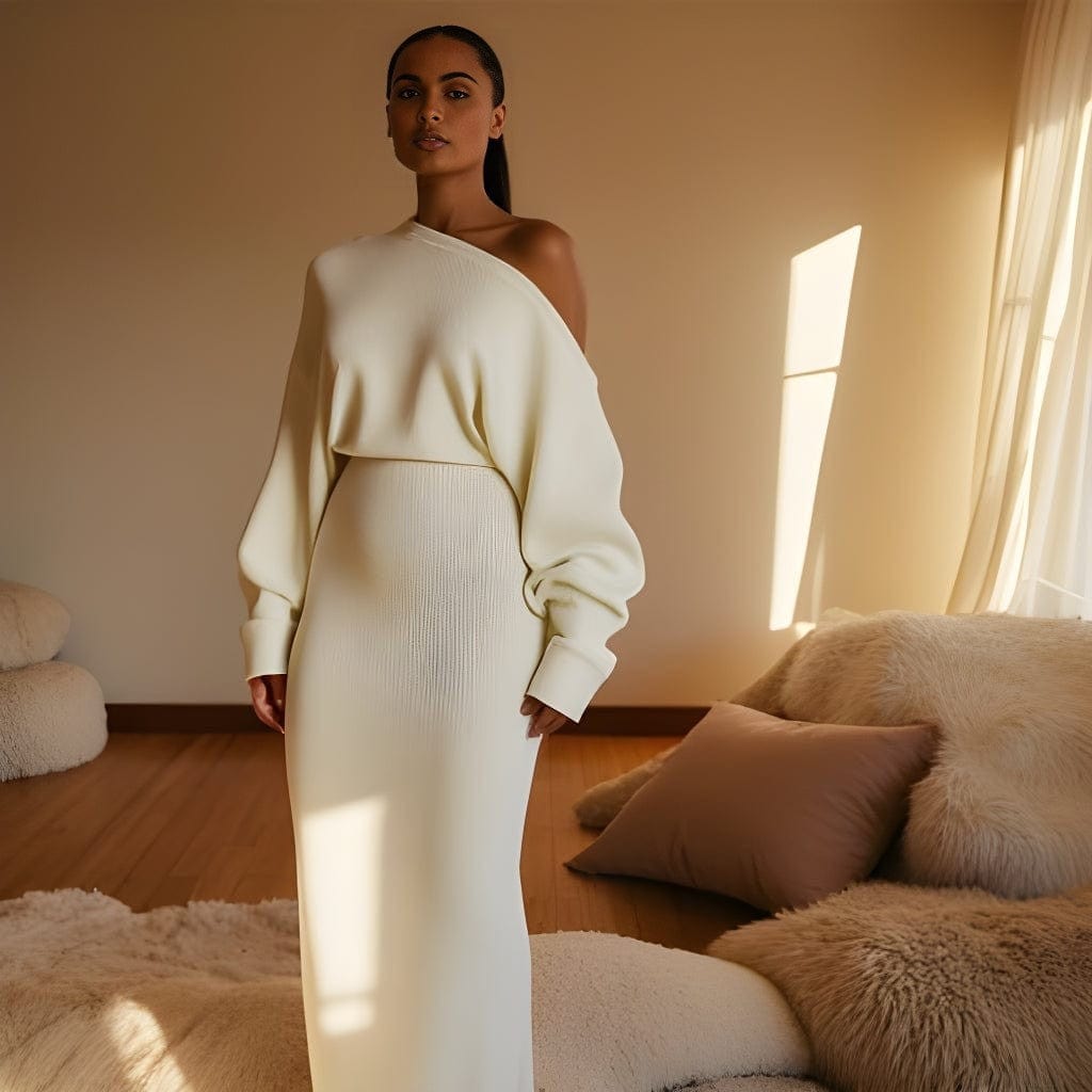 Seraphine® Drop-Shoulder Sweater Dress