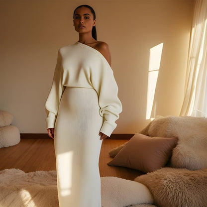 Seraphine® Drop-Shoulder Sweater Dress