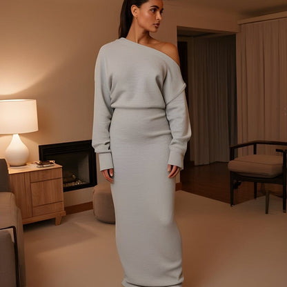 Seraphine® Drop-Shoulder Sweater Dress