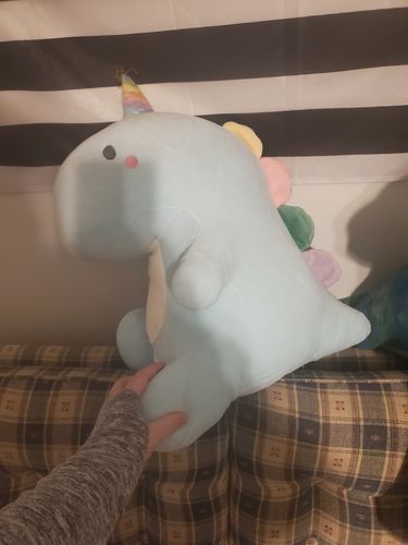 DinoCharm™ - Plush Unicorn Dino Toy